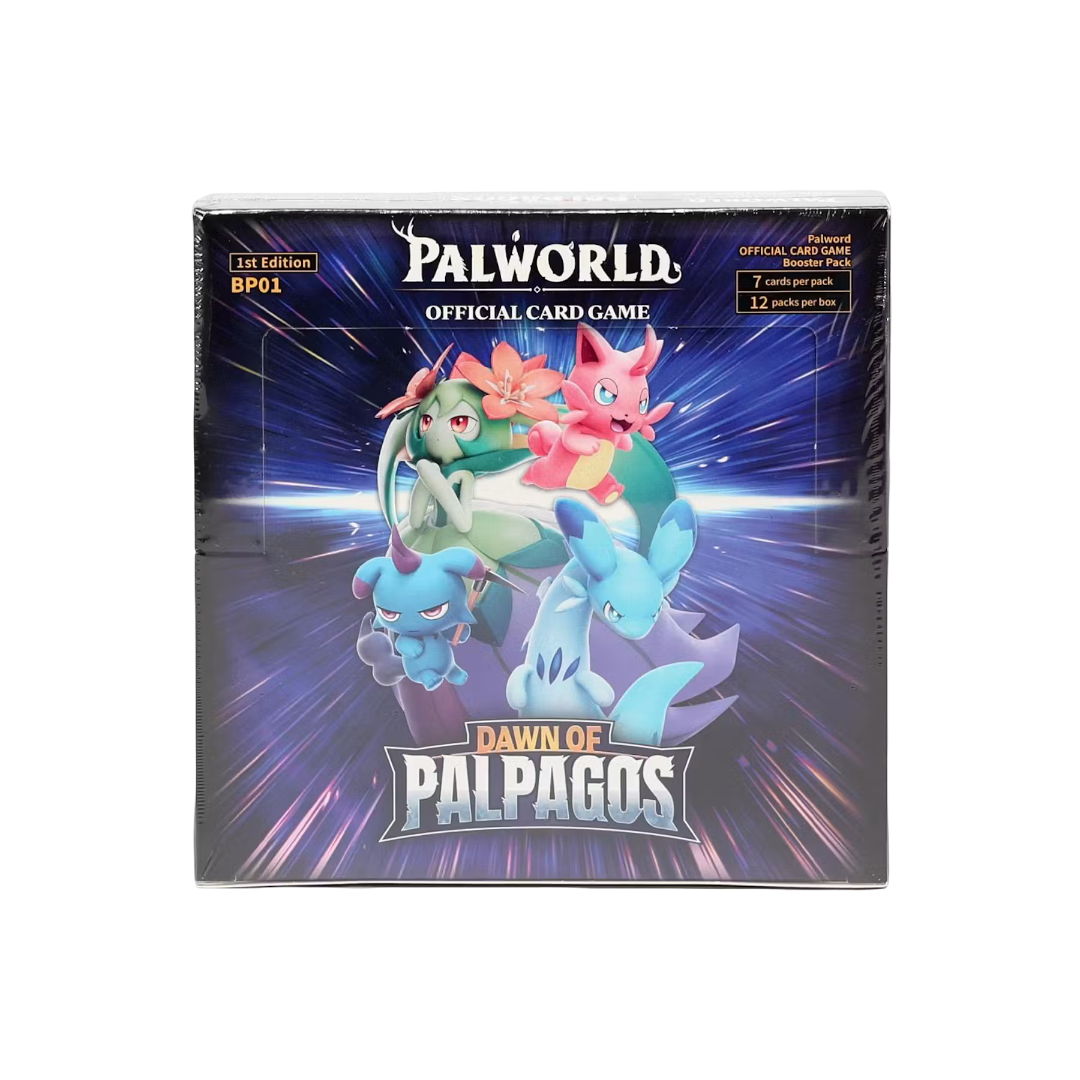 Palworld - EN - BP01 - Booster Display - Dawn of Palpagos (1st Edition Error Box)