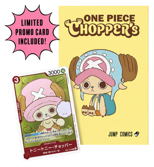 One Piece - JP - EB02-003 - Booklet (Wrapped) + Promo Card (Sealed) - Chopper's (Tony Tony Chopper)