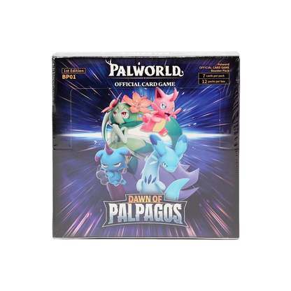 Palworld - EN - BP01 - Booster Display - Dawn of Palpagos (1st Edition Error Box)